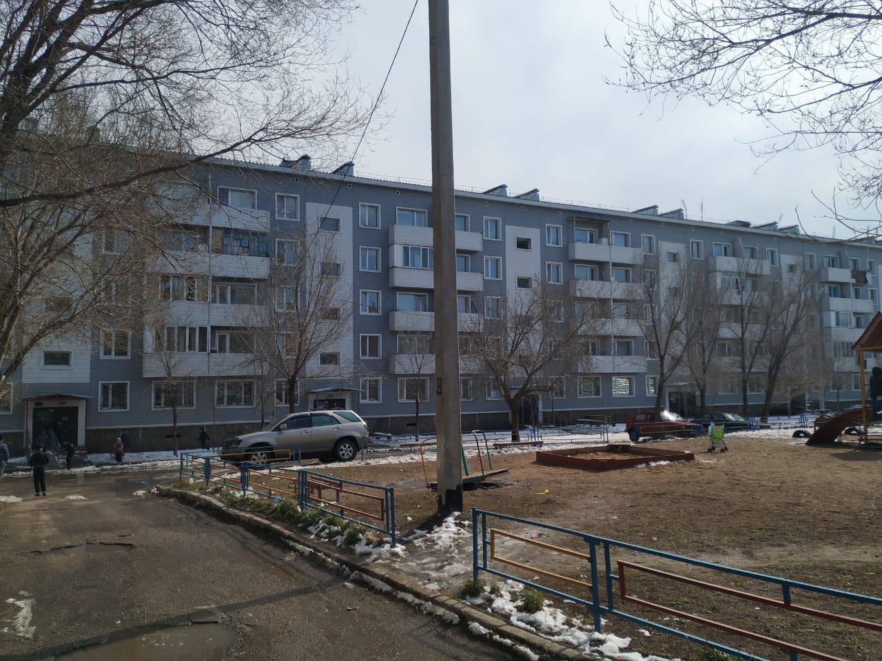 Apartment block, Temirtau, Karaganda region