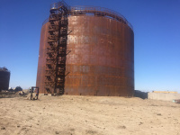 A water pumping station for increasing the water supply through the Astrakhan-Mangyshlak pipeline, Mangystau region