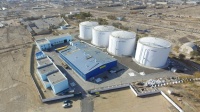 Waste water treament facility, Zhanaozen, Mangistau region