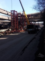 A plant-wide blast furnace gas collector, Temirtau, Karaganda region