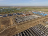 Astana city waste water treatment plant construction, stage 2